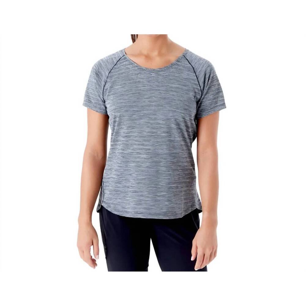 NEW RAB wisp short sleeve tee in ebony